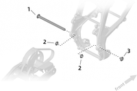 Svingarmsaxel till Sur-Ron Ultra Bee Enduro
