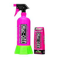 Pack botella de aluminio y polvo limpiador MUC-OFF Punk Powder/Bottle for Life