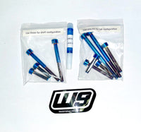 WARP 9 styreskruesett i titan