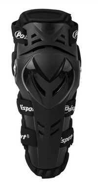 Polisport Devil Black knebeskyttere