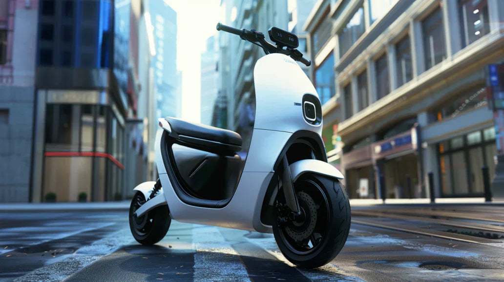 scooter blanc