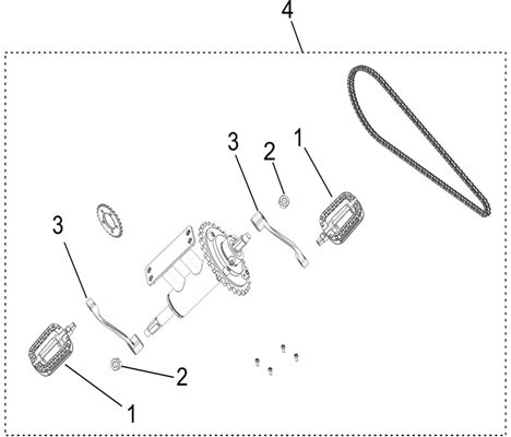 Option pédalier SUR-RON Light Bee Off Road X